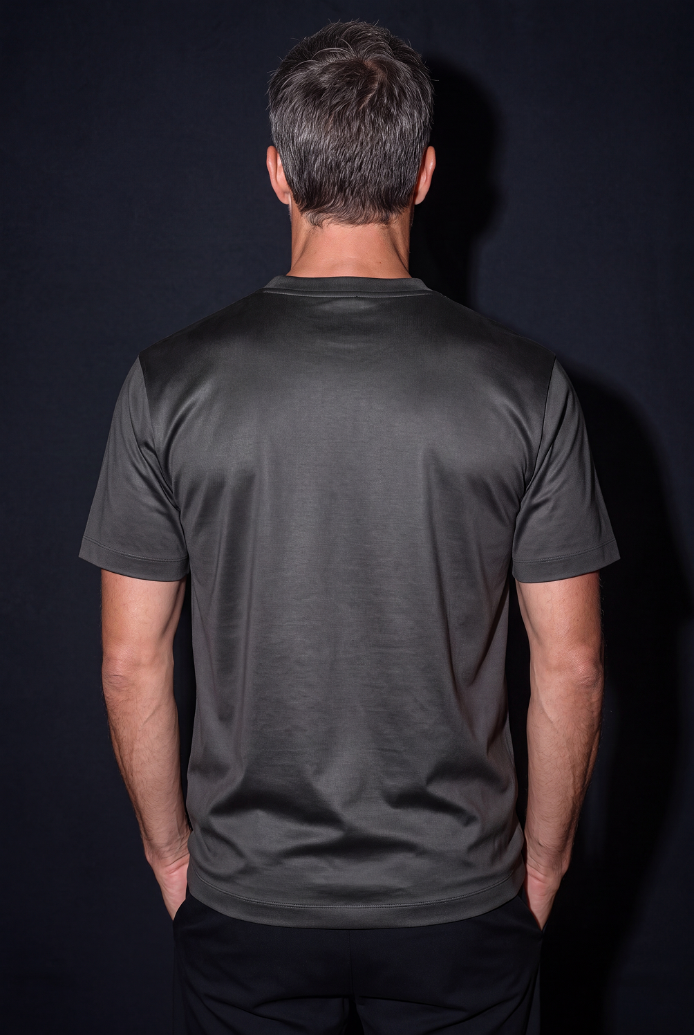 Graues Imperial-T-Shirt