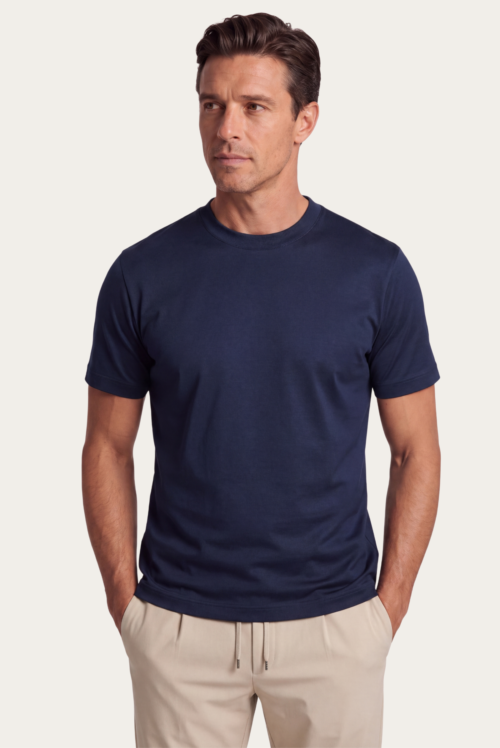 Marineblaues Imperial-T-Shirt