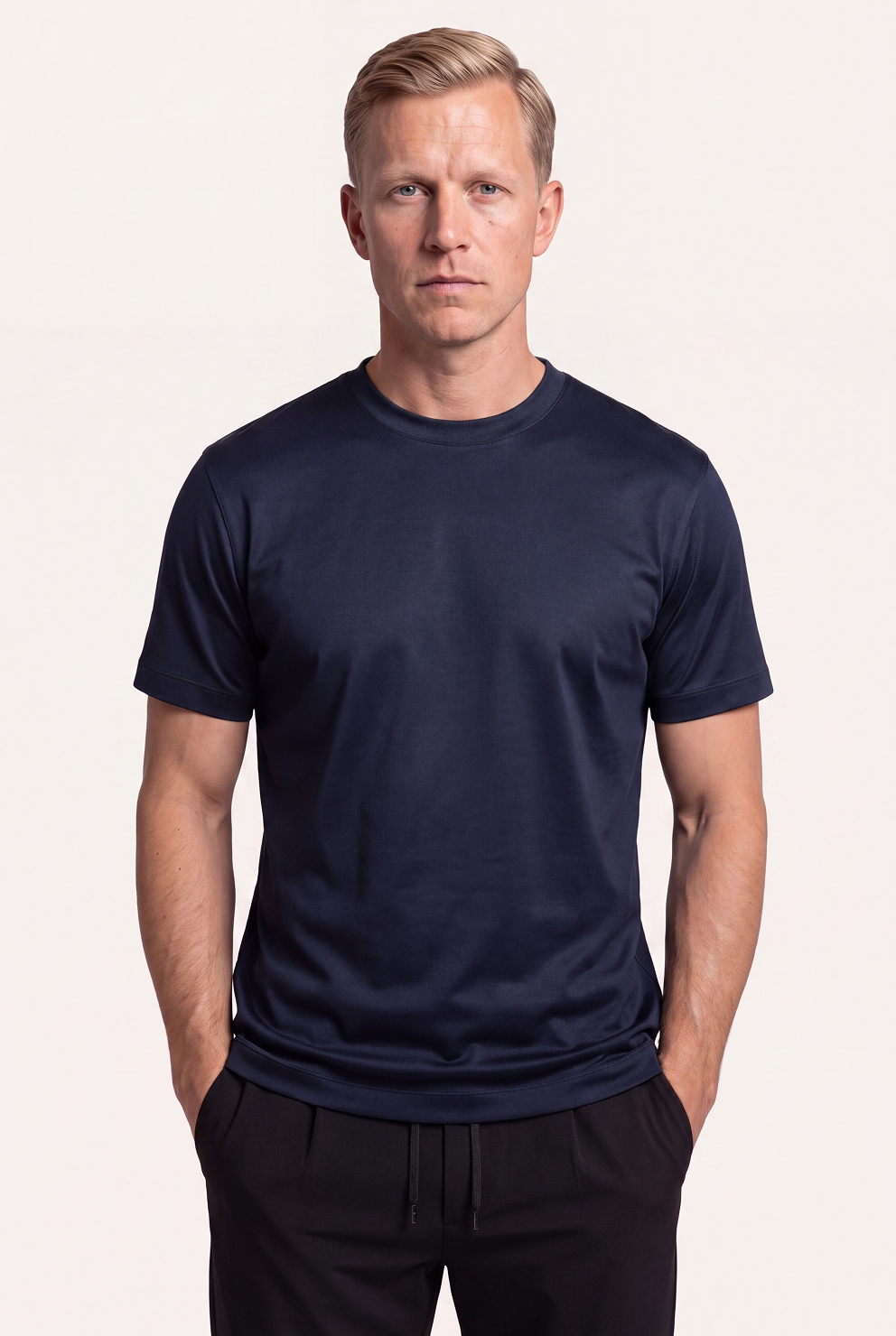 Navy Imperial Tee