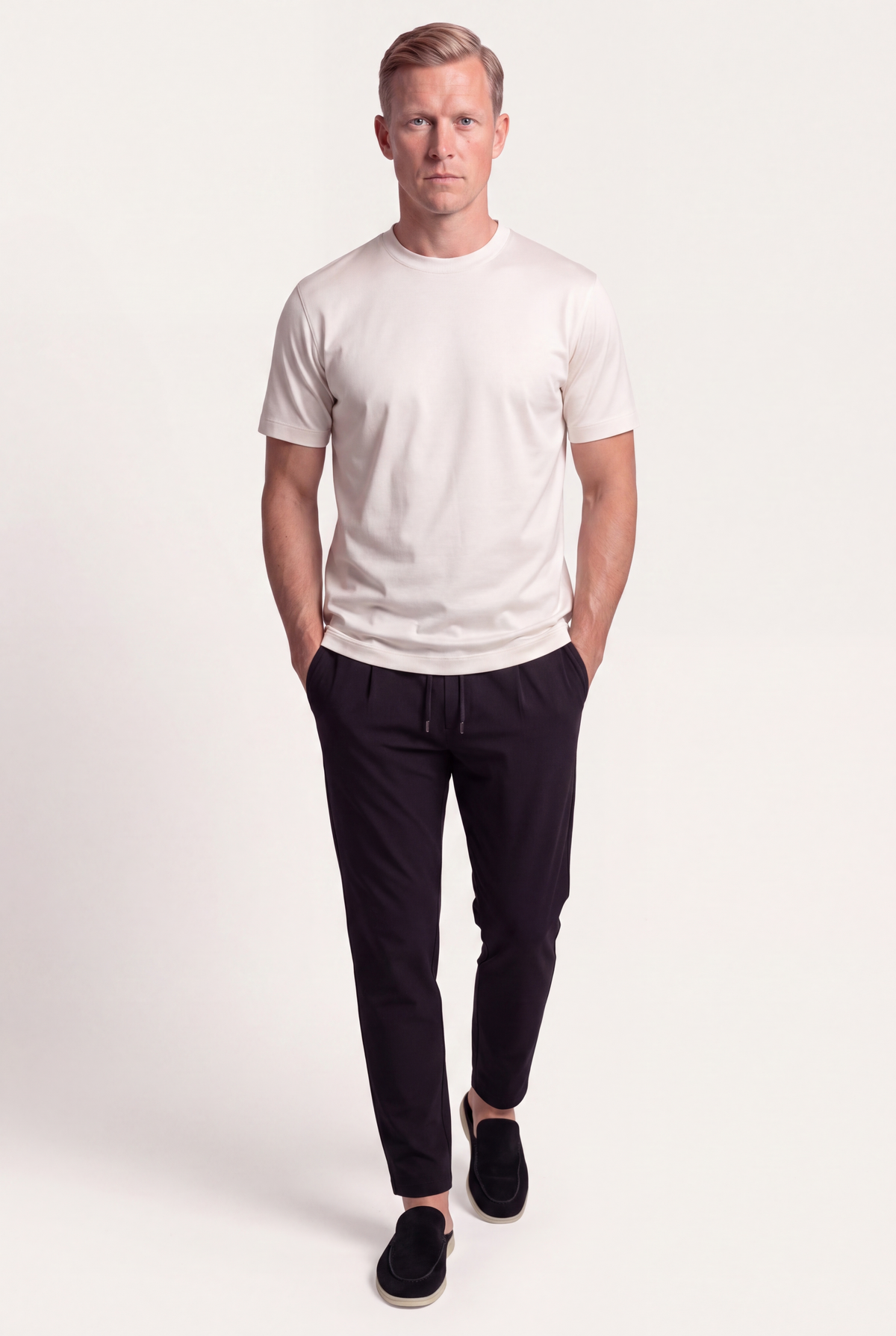 Weißes Imperial-T-Shirt