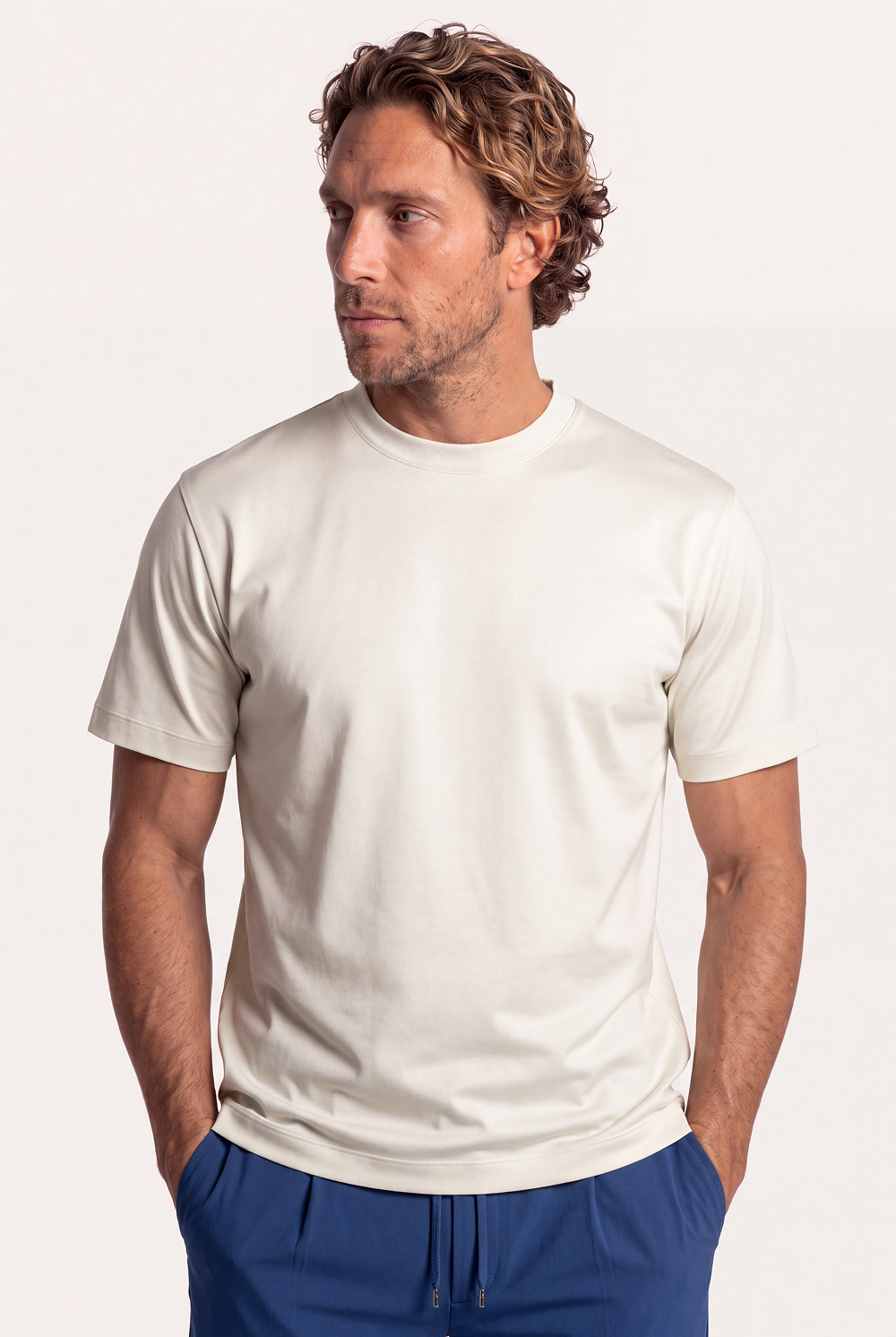 Weißes Imperial-T-Shirt
